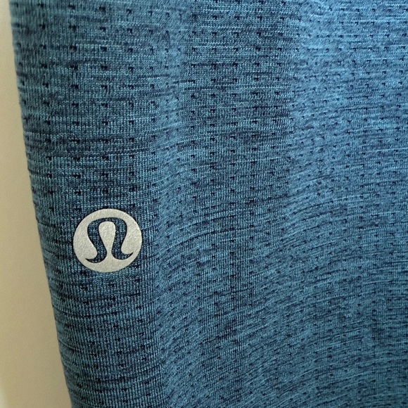 lululemon athletica Men's Metal Vent Tech Short Sleeve Blue Tee, NWT, XL - Picture 6 of 9